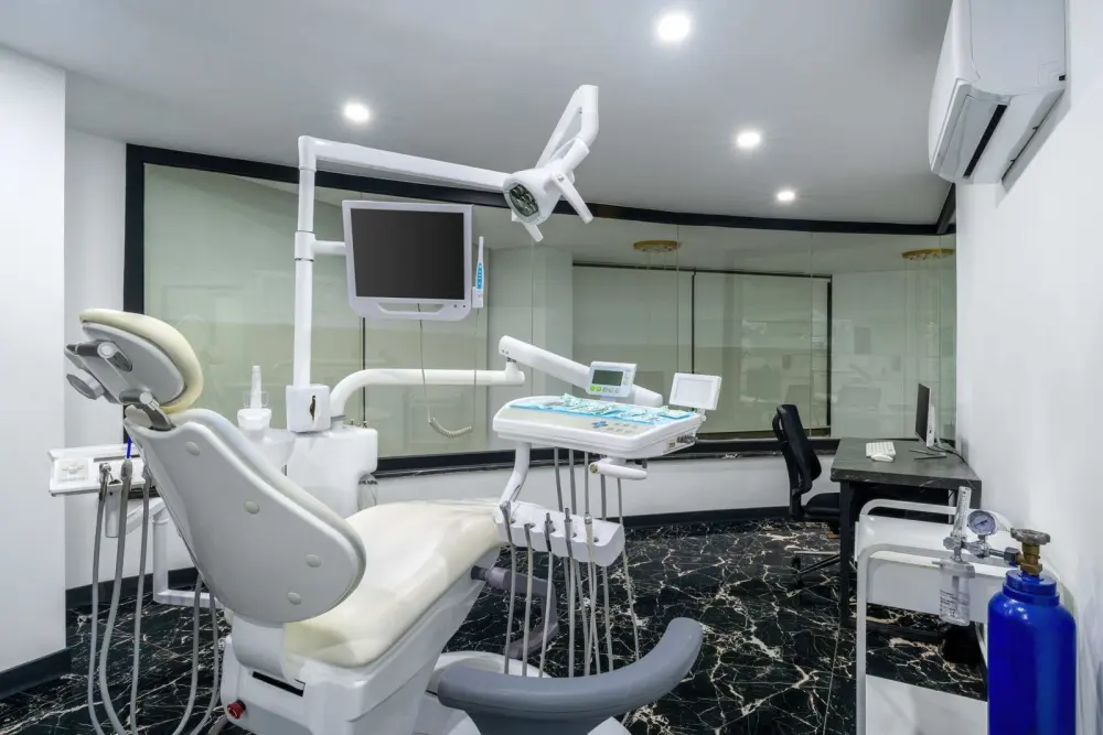 A treatment room at Precious Dental, Antalya